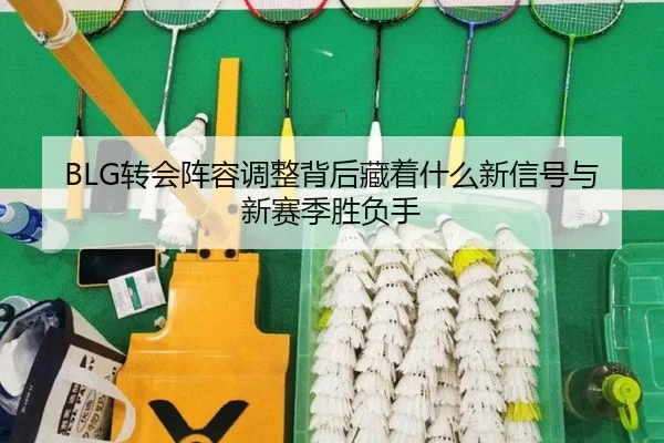 BLG转会阵容调整背后藏着什么新信号与新赛季胜负手